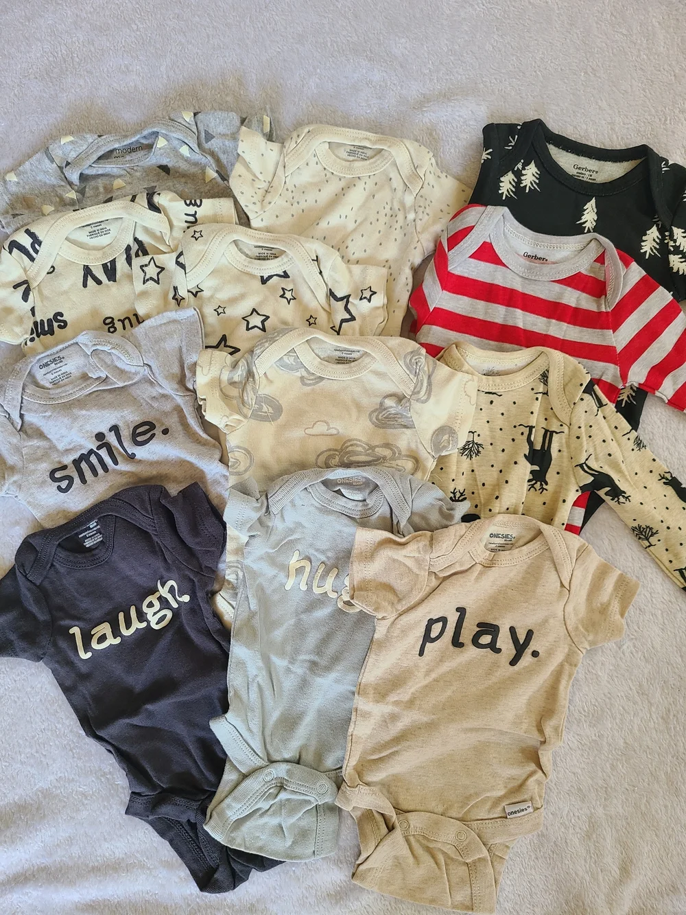 12pc Onesie Bundle- Newborn